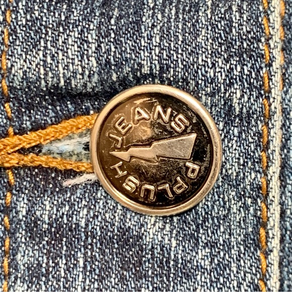 Platinum Plush Women's Embroidered Denim Jacket | Size XL | Denim | Style #9850 - Picture 9 of 11